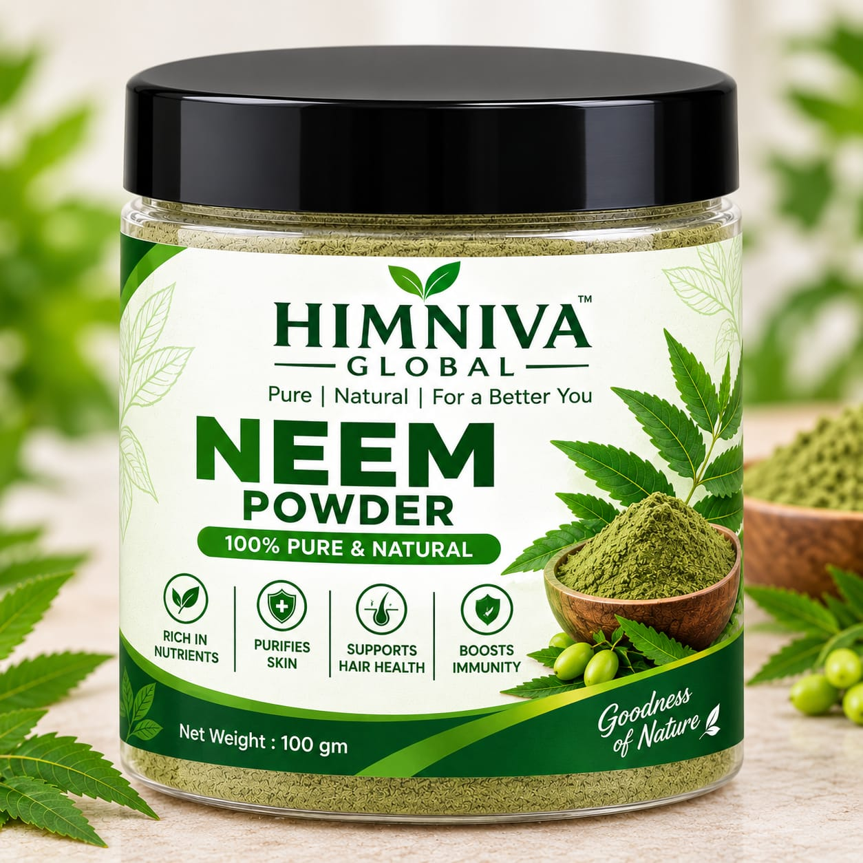 HIMNIVA Neem Powder 100g